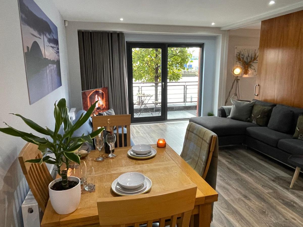 Riverside West End Apartment Glasgow Dış mekan fotoğraf